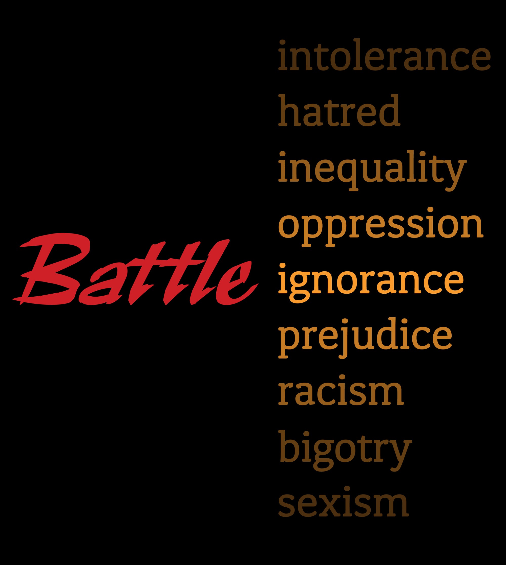 Battle For Equality Apparel