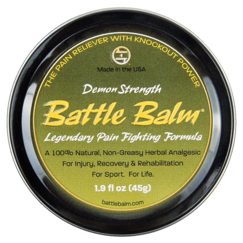 Battle Balm Demon Strength All Natural Topical Pain Cream Dit Da Jow Formula