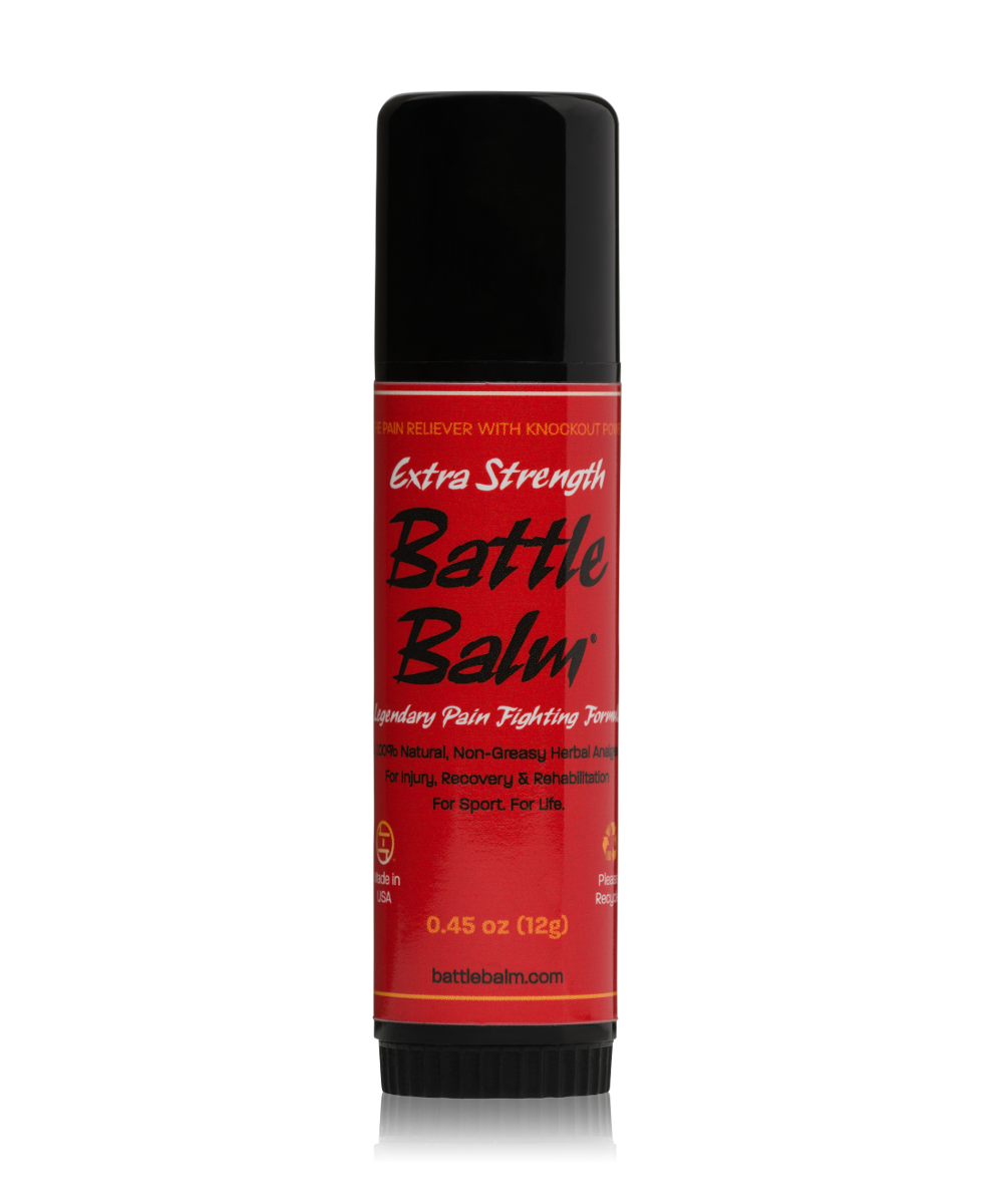 Battle Balm® Extra Strength Stick - Herbal All Natural & Organic Pain Relief Cream for Arthritis & More