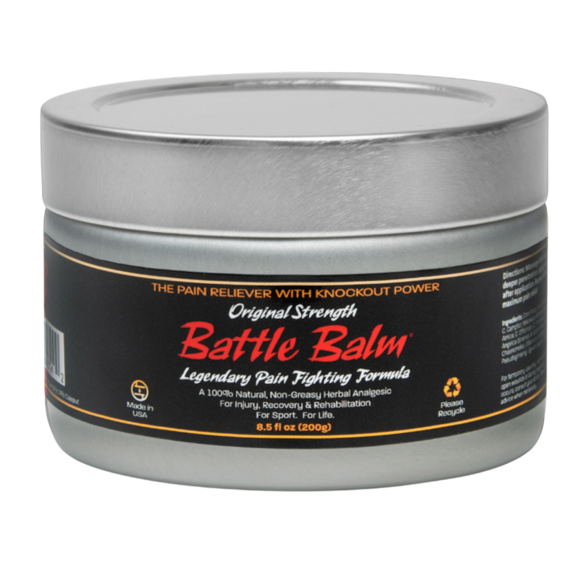 Battle Balm Original Strength Pro Size Herbal All Natural Topical Pain Relief Cream 8.5 oz - For arthritis, sprains, strains, bruises, & more!