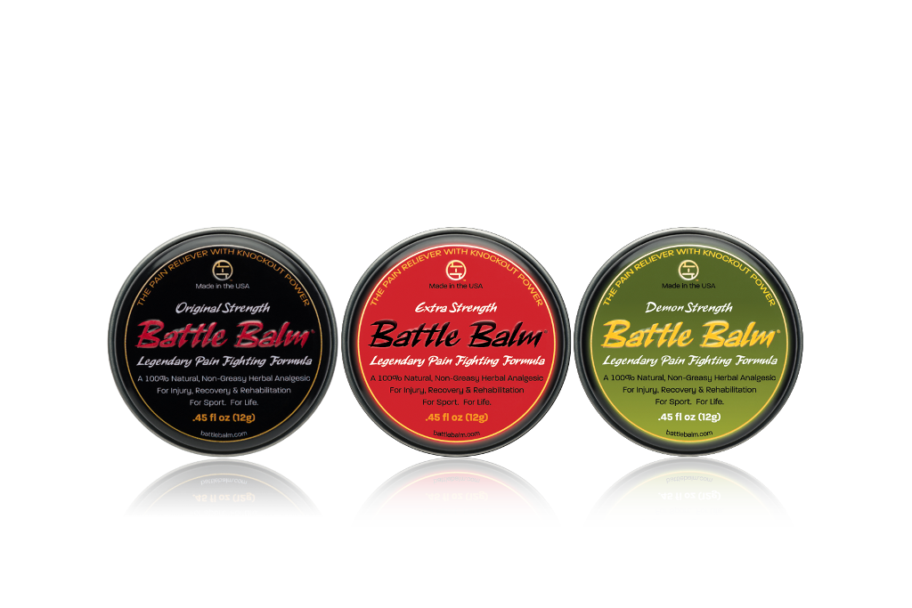 Battle Balm® Personal Size Tin Pack All Natural Topical Pain Relief Cream for Pain Relief