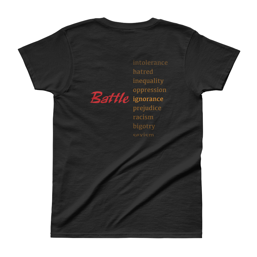 Battle for Human Rights Tee - Let's Open our Minds
