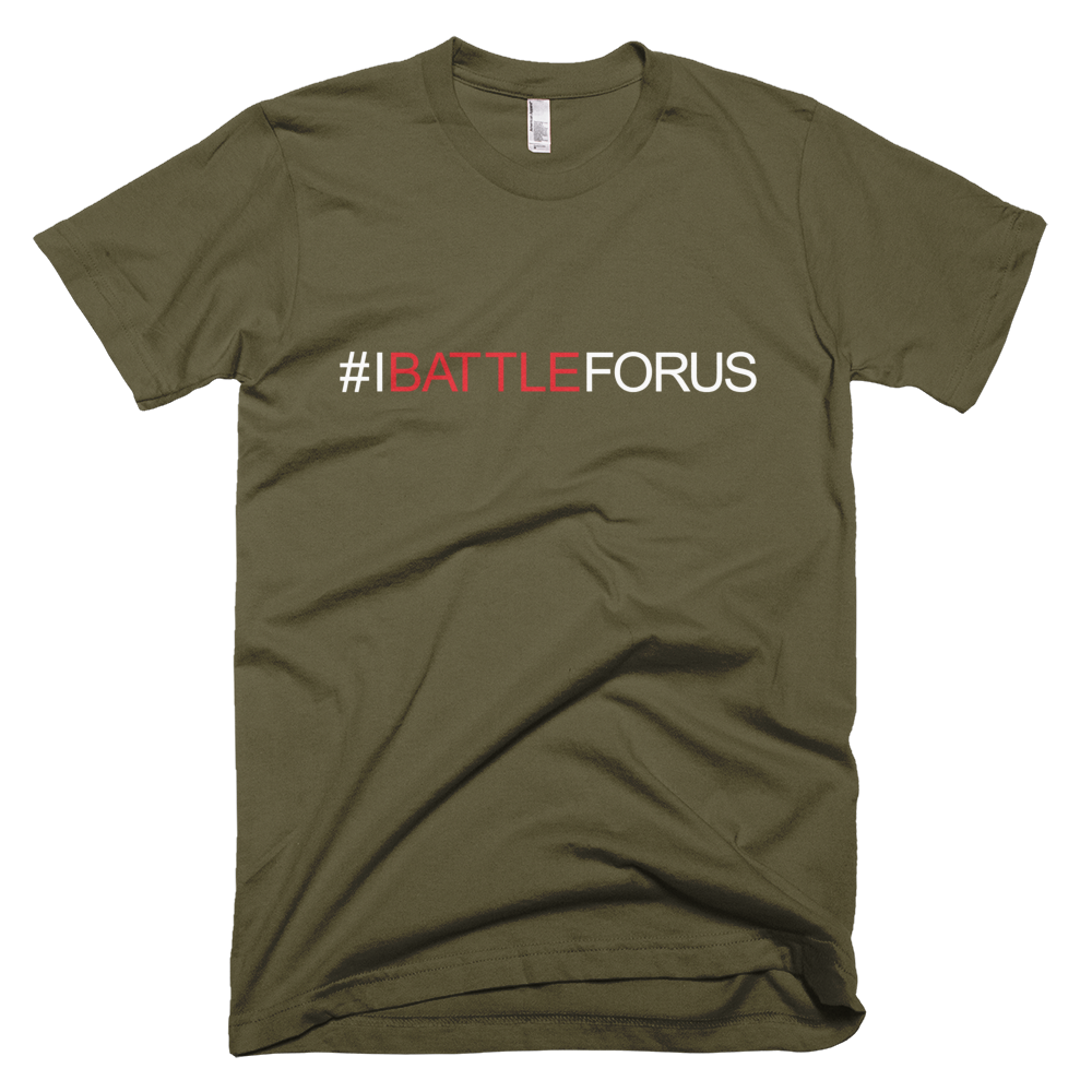 BATTLE BALM® #IBATTLEFORUS TEE-SHIRT (MENS)