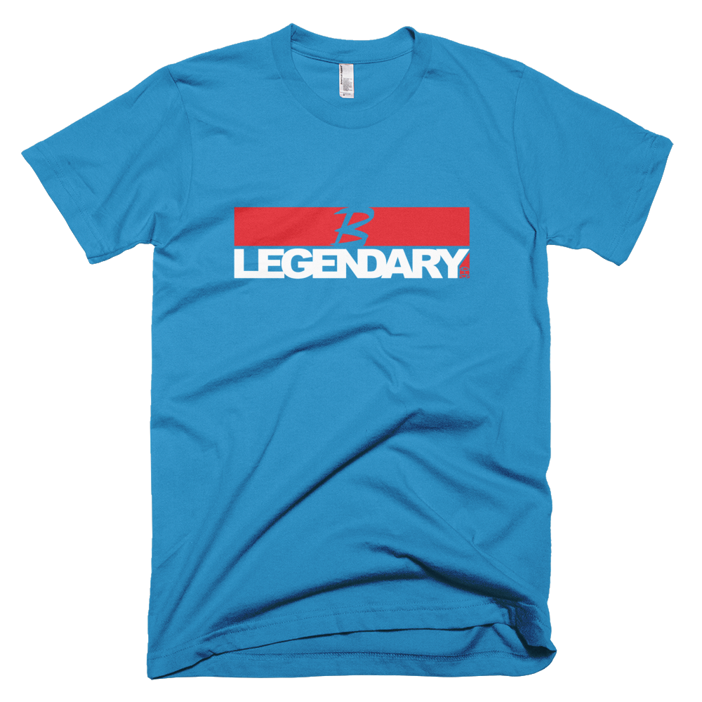 BATTLE BALM® B LEGENDARY TEE-SHIRT RED-WHITE (UNISEX)