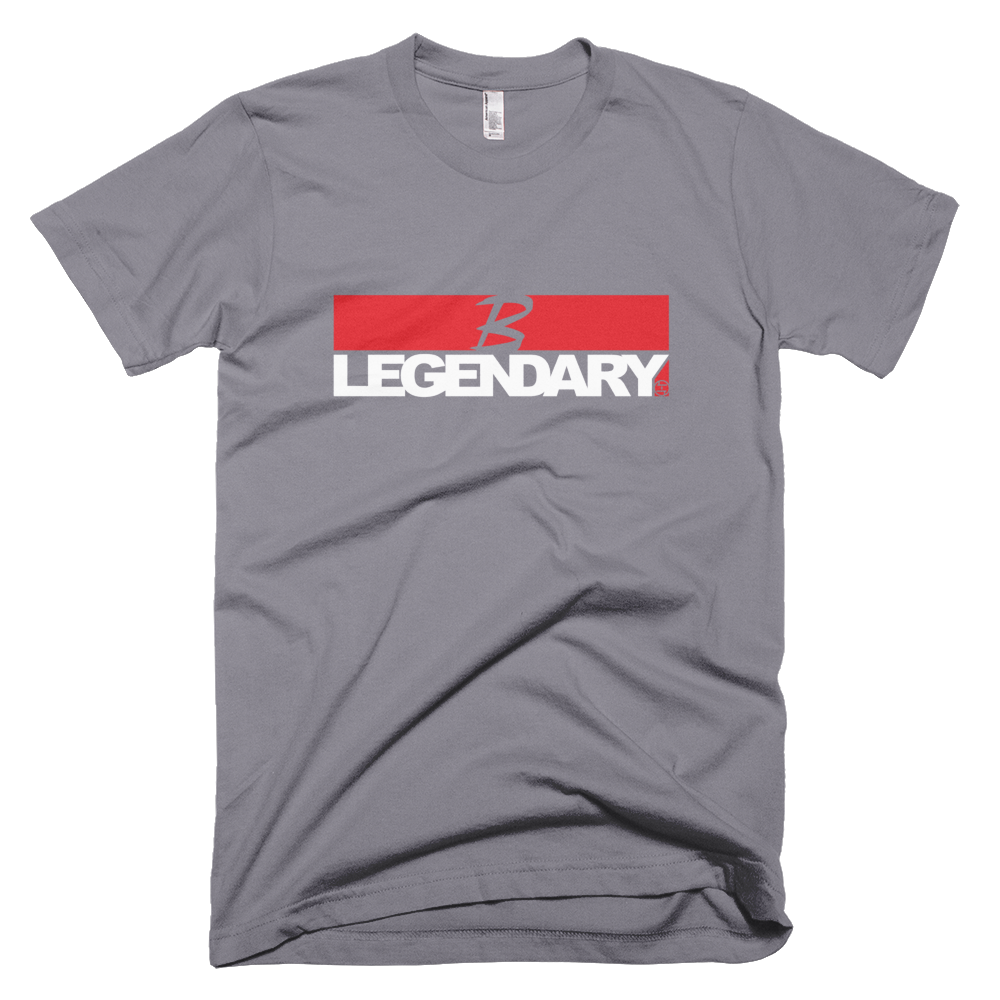 BATTLE BALM® B LEGENDARY TEE-SHIRT RED-WHITE (UNISEX)