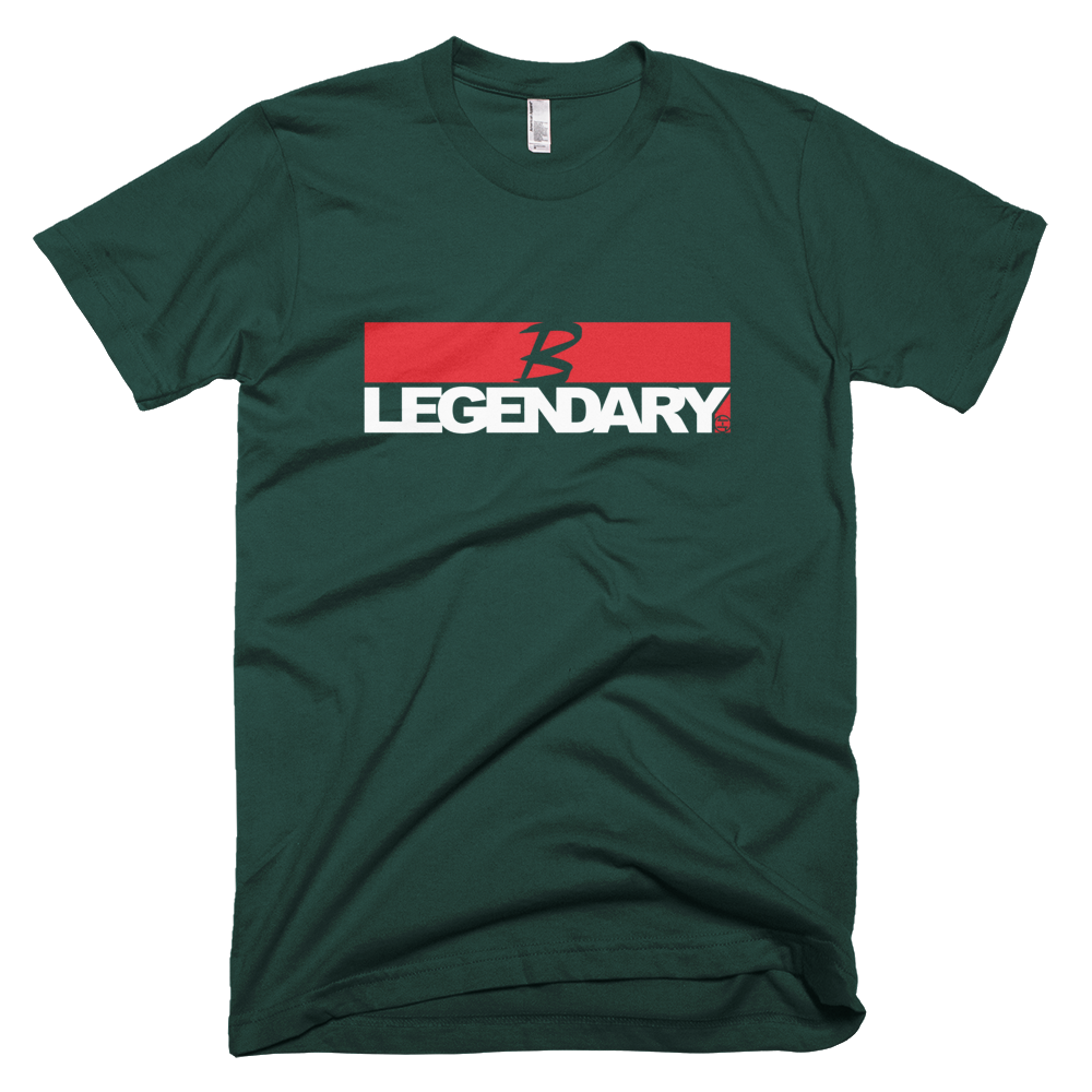 BATTLE BALM® B LEGENDARY TEE-SHIRT RED-WHITE (UNISEX)