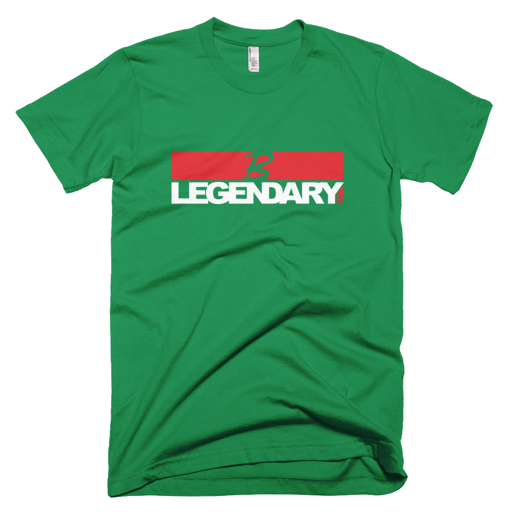 BATTLE BALM® B LEGENDARY TEE-SHIRT RED-WHITE (UNISEX)
