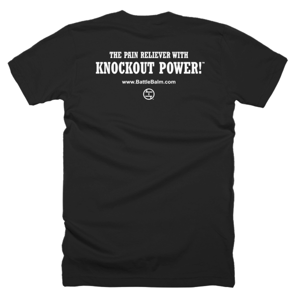 Battle Balm® Tee-Shirt - The Original (Men's) Back of Shirt Print