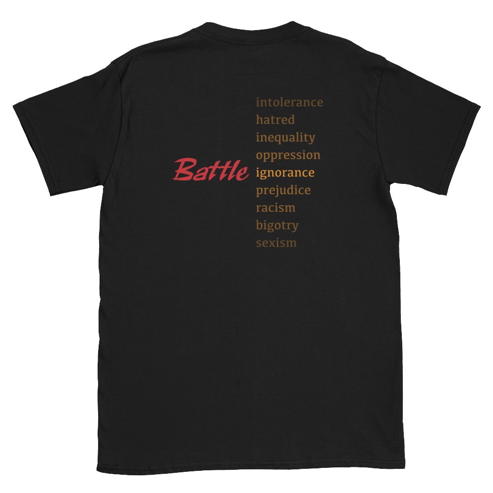 Battle for Human Rights Tee - Let's Open our Minds